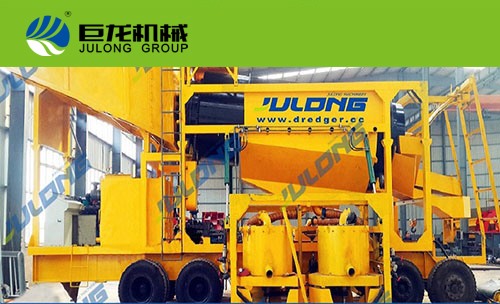 JL100可移動(dòng)淘金車(chē)